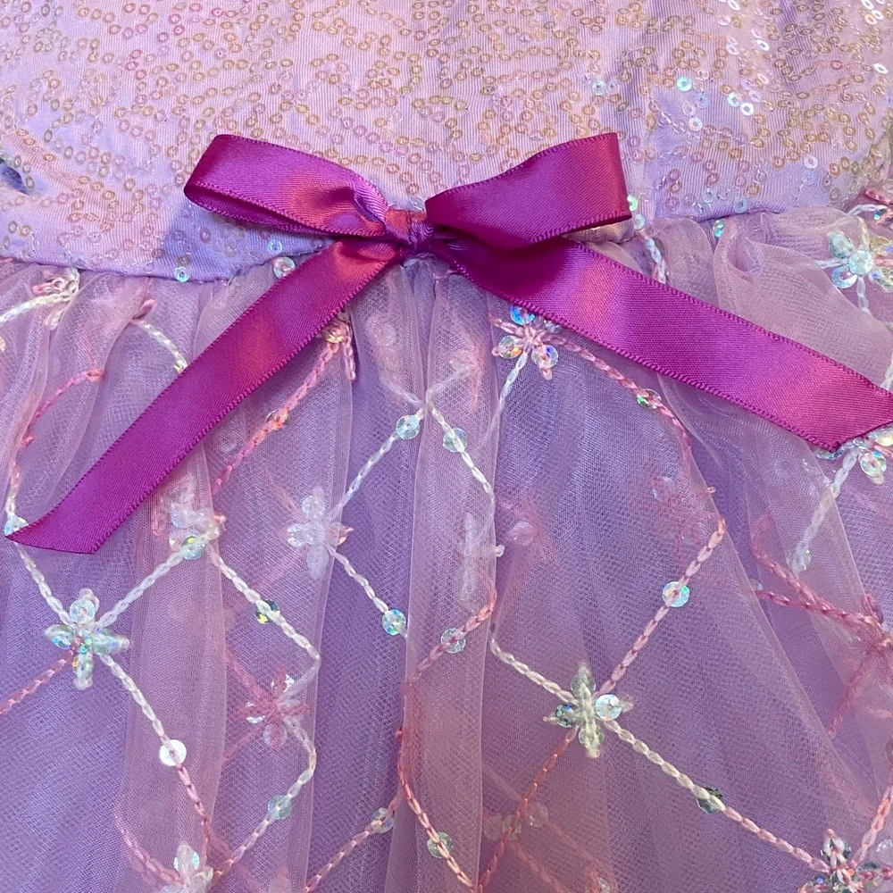 Revolution Sparkling Pink Kids Dance Dress (x2 available)